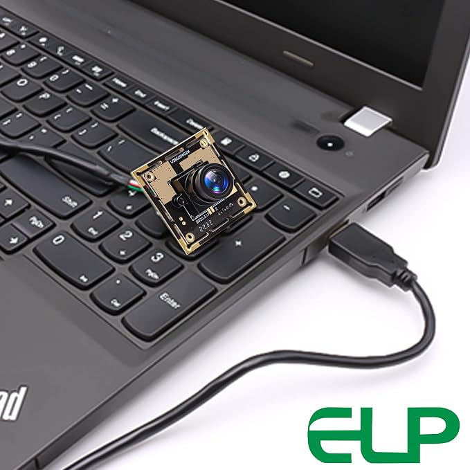ELP 5mp USB Camera Module for Computer Industrial Machine Vision Webcam | 2.8mm Lens Wide Angle PC Camera for Windows Linux Android, Mac, UVC USB2.0 Lightburn Camera for Laptop, Computer, Jetson Nano - Image 5