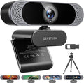 DEPSTECH 4K Webcam, DW49 HD 8MP Equipped with Sony Sensor Autofocus Webcam with Microphone, Privacy Cover, Plug Play USB Computer Web Camera for Pro Streaming/Online Teaching/Video Calling/Zoom/Skype | Privacy Cover, Plug Play USB Computer Web Camera f... by DEPSTECH