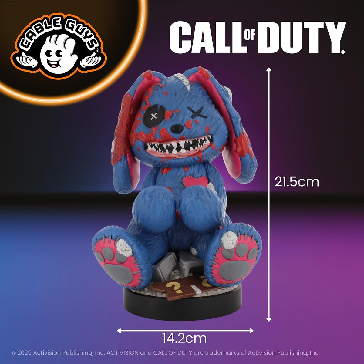 Cable Guys Call of Duty Mr Peeks Controller Holder & Phone Stand - Gaming Setup Accessories for Desk and Game Room, Controller Stand Compatible with Xbox, PlayStation & Most Standard Game Controllers - Image 6