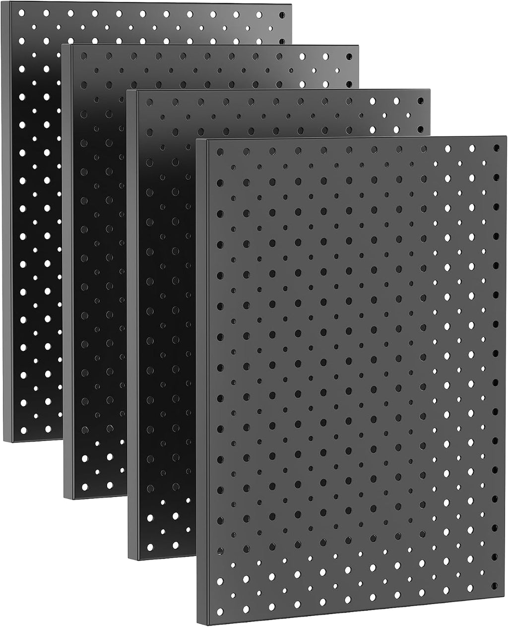 Metal Pegboard Panels, Pegboard Wall Organizer, Black Peg Boards by Ultrawall
