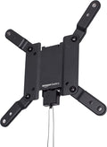 Amazon Basics Fixed Flat TV Wall Mount, Low Profile, for 12" to 40" TVs, VESA 200x200, 40 lbs Capacity, with Installation Template, Black by AmazonBasics