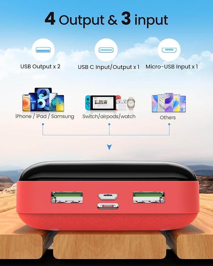 Portable Charger Power Bank 50000mAh 22.5W Fast Charging Battery Pack - Image 4
