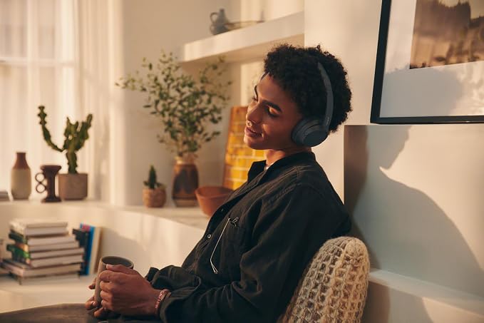 Sony WH-CH720NL Noise Canceling Wireless Bluetooth Headphones - Built-in Microphone - up to 35 Hours Battery Life and Quick Charge - Navy Blue - Image 8