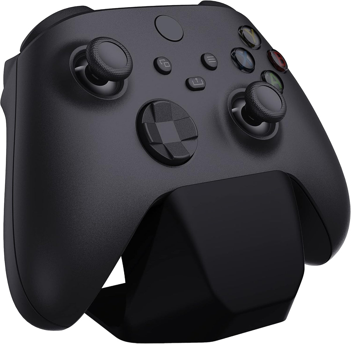 PlayVital Universal Controller Stand for Nintendo Switch 2 Pro & Switch Pro, Gamepad Stand for ps5 & ps4 Controller, Display Stand Holder forXbox Series X/S Controller – Solid Black - Image 6