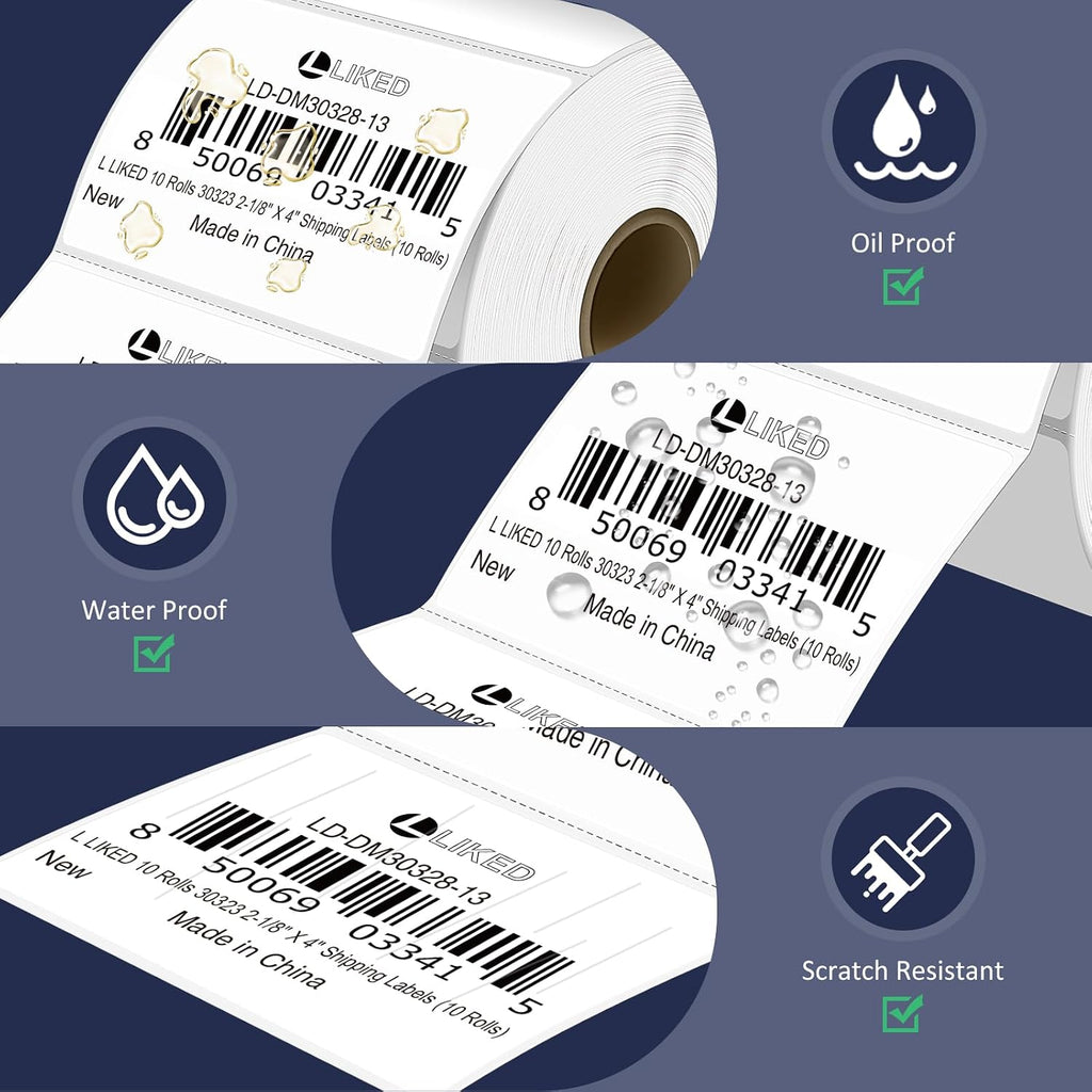 LLIKED 700 Thermal Shipping Labels 3"x2", Strong Adhesive Labels - Image 5
