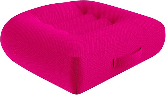 WSGJHB Seat Cushion Pillow for Office Chair/Car, Comfort Car Booster | Seat Cushions for Short People Effectively Increase Field of View and Lower Back Fatigue Relief Adult Booster Chair Cushion by SeatCushionforOfficeChairCar
