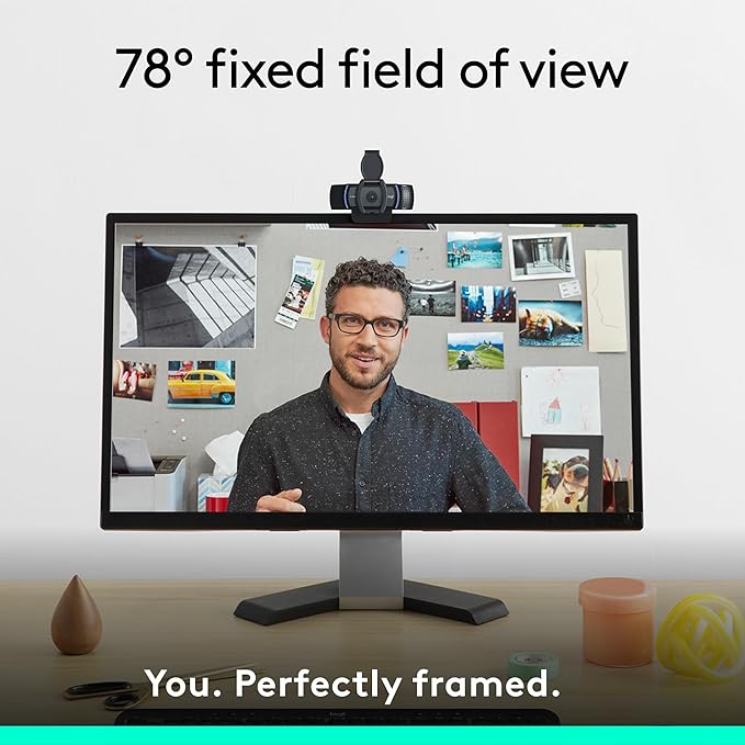 Logitech C920e HD 1080p Mic Disabled Webcam Certified Zoom and Microsoft | Certified for Zoom and Microsoft Teams, TAA Compliant - Image 3