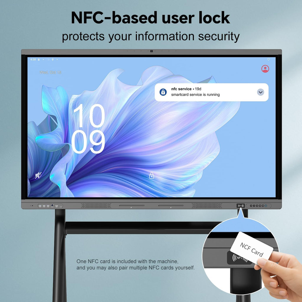 65” Smart Board, 4K Interactive Whiteboard, All-in-One Smartboard - Image 9