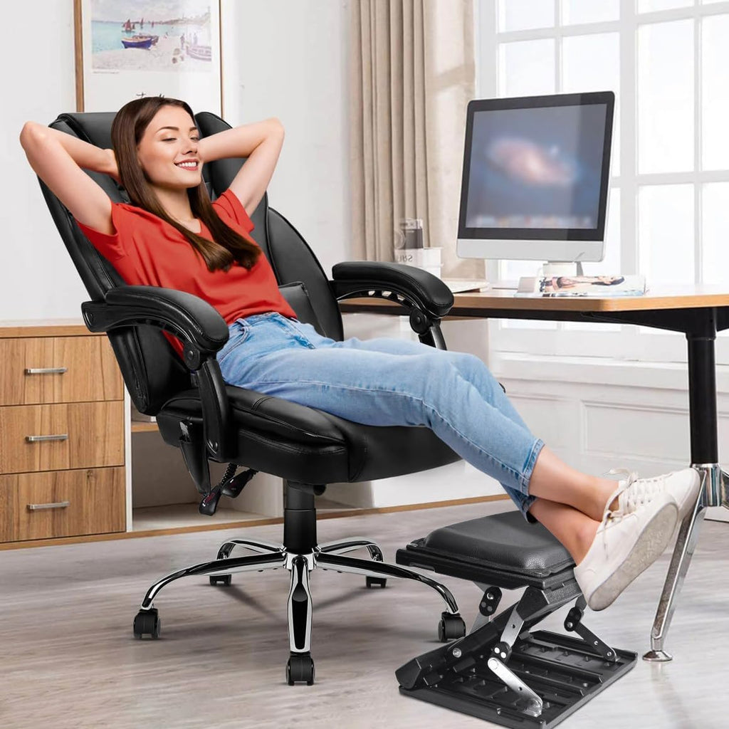 Adjustable Foot Rest Under Desk for Office,Home, Gaming & Study - Image 9