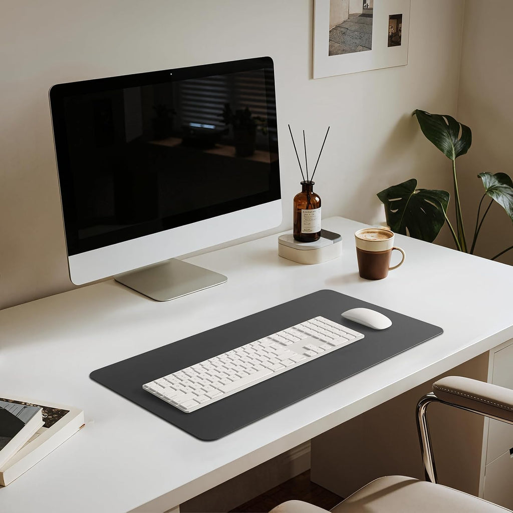 Jotsome Leather Desk Pad Mat, 24" x 14", Black - Image 4