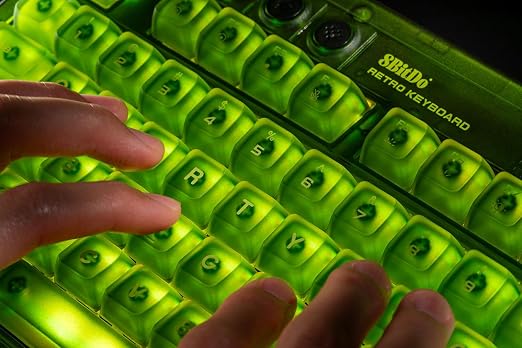 8BITDO Retro 87-Key Wireless RGB Mechanical Gaming Keyboard - Xbox Edition - Image 8