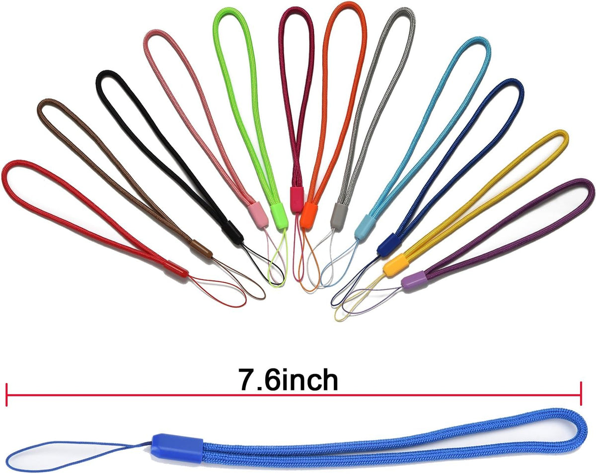 12pcs Wrist Lanyards Short Small Colorfull Hand Wrist Lightweight - Image 6