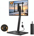 Perlegear Rolling TV Stand with Power Outlet for 32–70 inch TVs by Perlegear