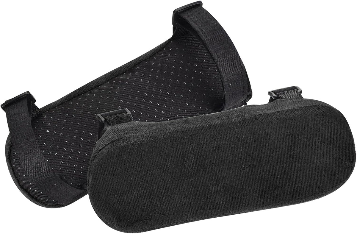 PATIKIL Office Chair Arm Pads, 2 pcs Office Chair Arm Cover, Black by PATIKIL