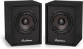 Electrohome Huntley Powered Bookshelf Speakers with Built-in Amplifier and 3" Drivers for Turntable, TV, PC and Wireless Music Streaming Featuring Bluetooth 5, RCA and Aux (EB10B) by Electrohome