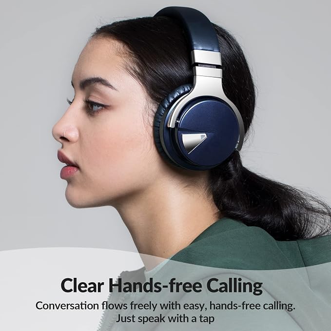 Million Sold 10 Years Classic E7 Active Noise Cancelling Headphones with Upgraded Noise Cancellation, Bluetooth Headphones Wireless with HD Sound Vivid Deep Bass, for Home Office Travel Gift Pcs - Image 5