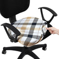 Smiry Stretch Printed Office Computer Desk Chair Seat Covers by Smiry