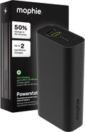 Mophie Powerstation Fast 10,000mAh Power Bank | Faster Charging | 30W, Multi-Device by ZAGG