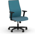 HON Ignition 2.0 Ergonomic Office Chair, Lumbar Support, Desk Chair, Sky | Ergonomic office desk chair with lumbar support, adjustable arms, office decor, workstation comfort for focused productivity by HON