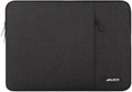 MOSISO Laptop Case 12.3 inch, 11-11.6 inch Laptop Sleeve Bag with Pocket | Compatible with MacBook Air 11.6, Acer HP Dell Lenovo Samsung, Surface Pro, Polyester Vertical Computer Bag, Black by MOSISO