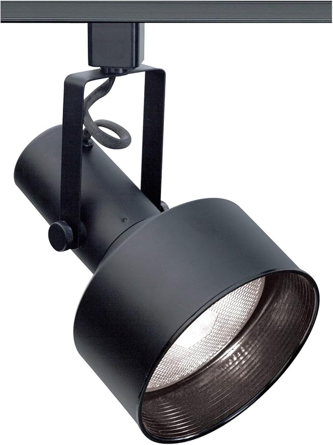 Nuvo Lighting TH282 Transitional One Light Track Head from Track Heads Black Collection in Black Finish, 11.00 inches | Black Collection, 11.00 Inches. by Nuvo