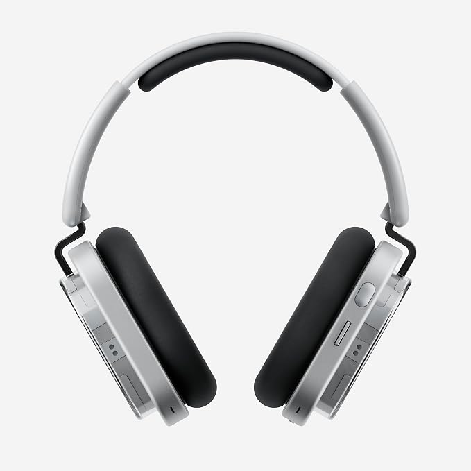 Nothing Headphone (1) Hybrid Active Noise Cancelling Headphones, Wireless Over-Ear Headphones with 6 Mics, 80Hrs Playtime, Hi-Res Audio, KEF-Tuned, Spatial Sound, Comfort Fit & Fast Charging White - Image 8