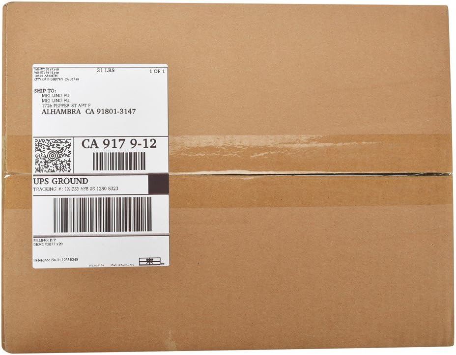 MFLABEL 4x6 Direct Thermal Shipping Labels - 6 Rolls of 450 Labels/Roll, Compatible with Zebra 2844/ZP450/ZP500/ZP505, USPS/FedEx/UPS/Amazon Shipping, Smudge-Resistant & Permanent Adhesive - Image 4