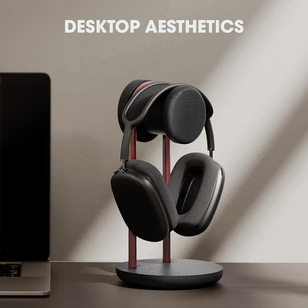 Fenge Headphone Stand for Desk, Headset Stand with Storage Base - Image 2