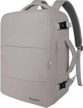 Taygeer Laptop Backpack Purse for Women, Backpack for College Essentials | Travel Mochila with 17.3inch Laptop Compartment, Airline Approved CarryOn Work Bag for Nursing Doctor Business Travel, Brown by Taygeer