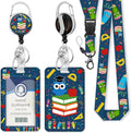 Teacher Lanyard with ID Holder, Cute Owl Lanyards for ID Badges by Gctriki