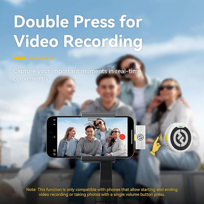 Hollyland Lark M2 Wireless Microphone for iPhone15/16 & Androids, Mini Microphone, 1000ft Range, Hi-Fi Audio, Noise Cancelling, 30h Use, Video Recording (2TX + USB-C RX + Charging Case) | Video Recording (2TX+USB-C RX+Charging Case), Hi-Fi Audio, 1000f... - Image 8