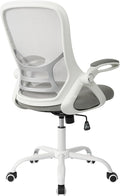 Office Chair Ergonomic Desk Chair with Adjustable Armrests, Mesh Executive Chair, Home Office Computer Chairs for Long Hours(Grey) by HYLONE