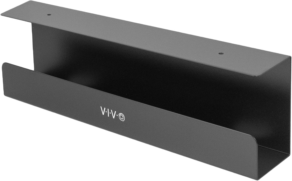 VIVO Extra Deep Under Desk Cable Management Tray, 16.5", Holds 11 lbs by VIVO