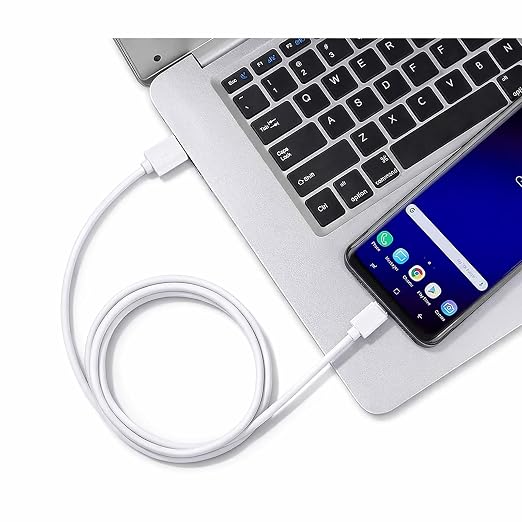Smays Bulk USB C Cable 10-Pack, Type C Charging Cord White 3ft - Image 5