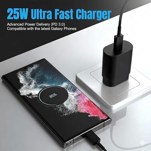 4-Pack 6ft 60W USB C to C Fast Charging Cable for Samsung Galaxy S26, S25 | Type C to C Charger Cord Compatible with iPhone 17, 17 Air,16,16 Plus,15, Pro Max, iPad Pro, Galaxy S24/S23/S22 - Black - Image 7