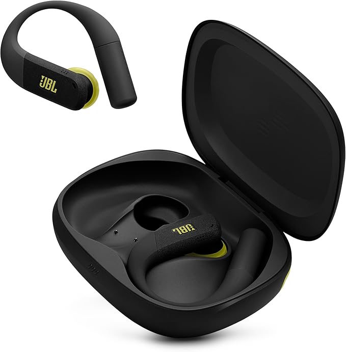 JBL Endurance Peak 4 - Cancelling Sport Earbuds - Black | Adaptive Noise Cancelling with Smart Ambient, IP68 water and dust proof, Secure fit with TwistLock design by JBL