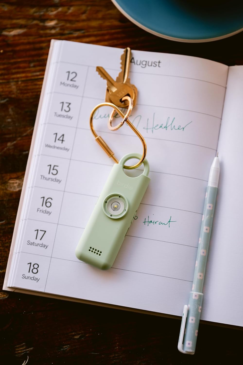 She’s Birdie 3.0 New Version – The Original Personal Safety Alarm for Women by Women–Loud Siren, Flash Light and Rechargeable Battery in a Variety of Colors (Metallic Silver Gray) - Image 7