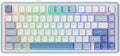 EPOMAKER x Aula F75 Gasket Mechanical Keyboard, 75% Wireless Hot Swappable Gaming Keyboard with Five-Layer Padding&Knob, BT/2.4GHz/USB-C, RGB (Sea Salt Blue, Ice Vein Switch) by EPOMAKER