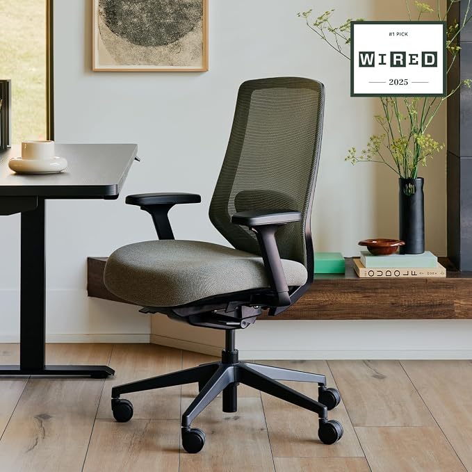 Branch Ergonomic Chair Pro, Mesh Office Chair with 14 Points of Adjustment | Height, Depth and Tilt Adjustable, 5D Armrests, Forward Tilt, Smooth Recline, and Lumbar Support, Everglade - Image 2