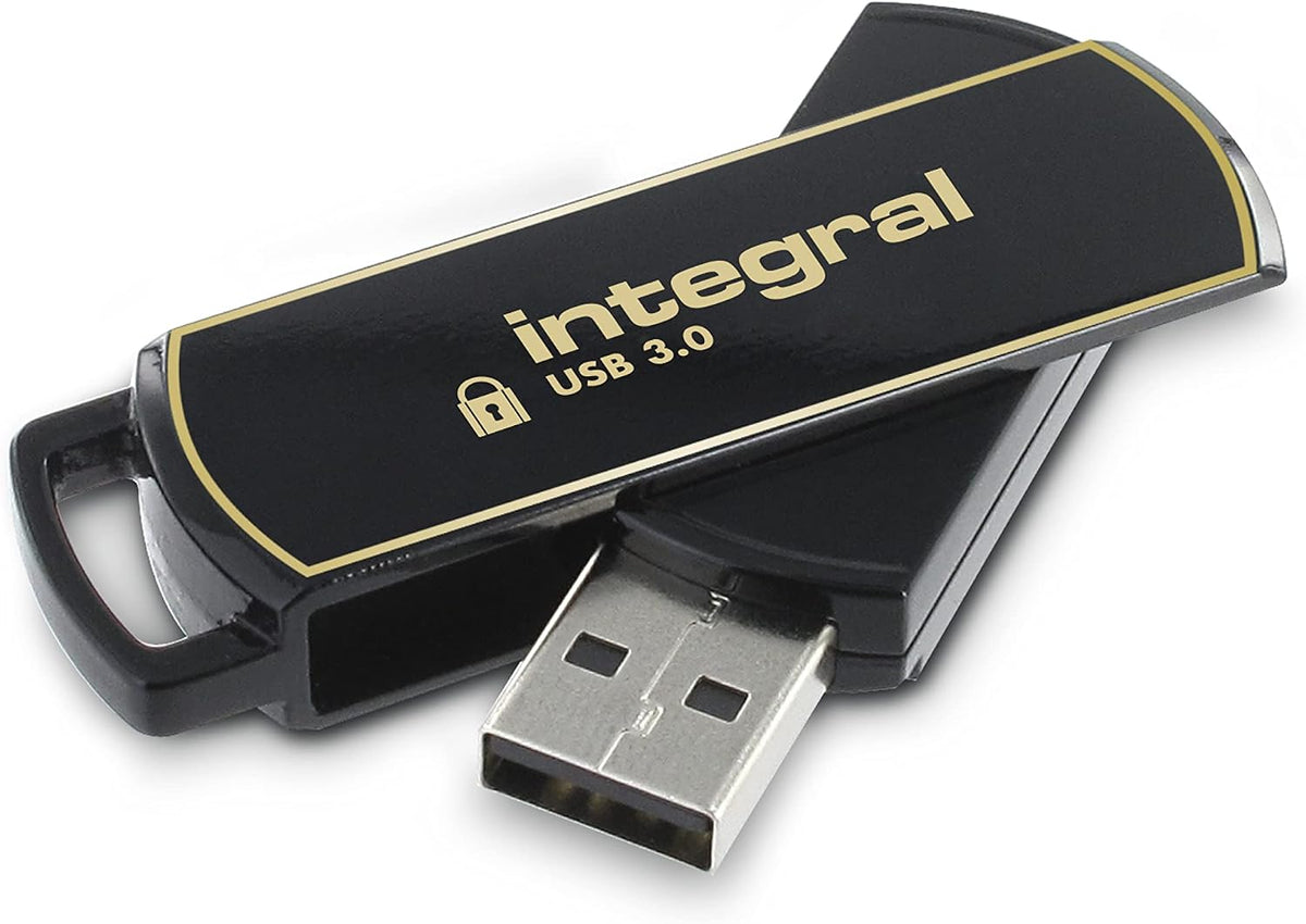 Integral 64GB Secure 360 Encrypted USB3.0 Flash Drive (256-bit AES Encryption) - Image 2