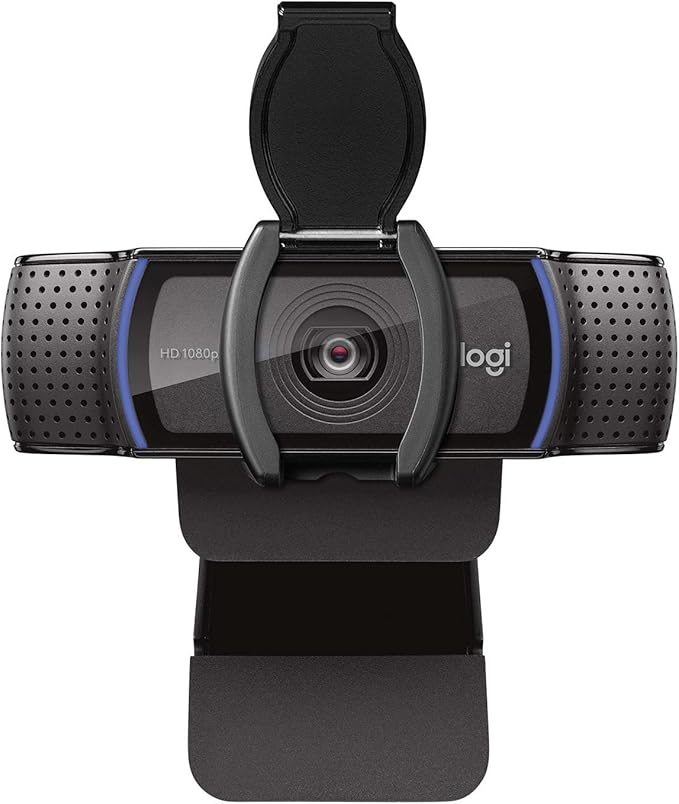 Logitech C920S PRO HD WEBCAM (Renewed) by Amazon+Renewed