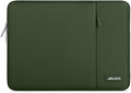 MOSISO Laptop Case 16 inch, 15-15.6 inch Laptop Sleeve Bag with Pocket | Compatible with MacBook Pro 16 M5 M4 M3 M2 M1, HP Acer Dell Lenovo ASUS, Polyester Vertical Computer Bag, Army Green by MOSISO