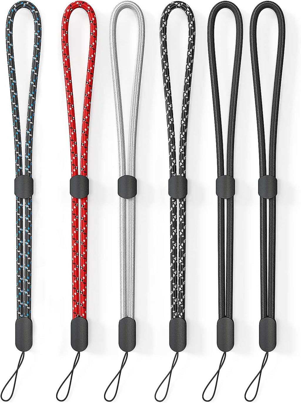6 Pack Cell Phone Camera Wrist Straps, Wrist Lanyards by Avorast