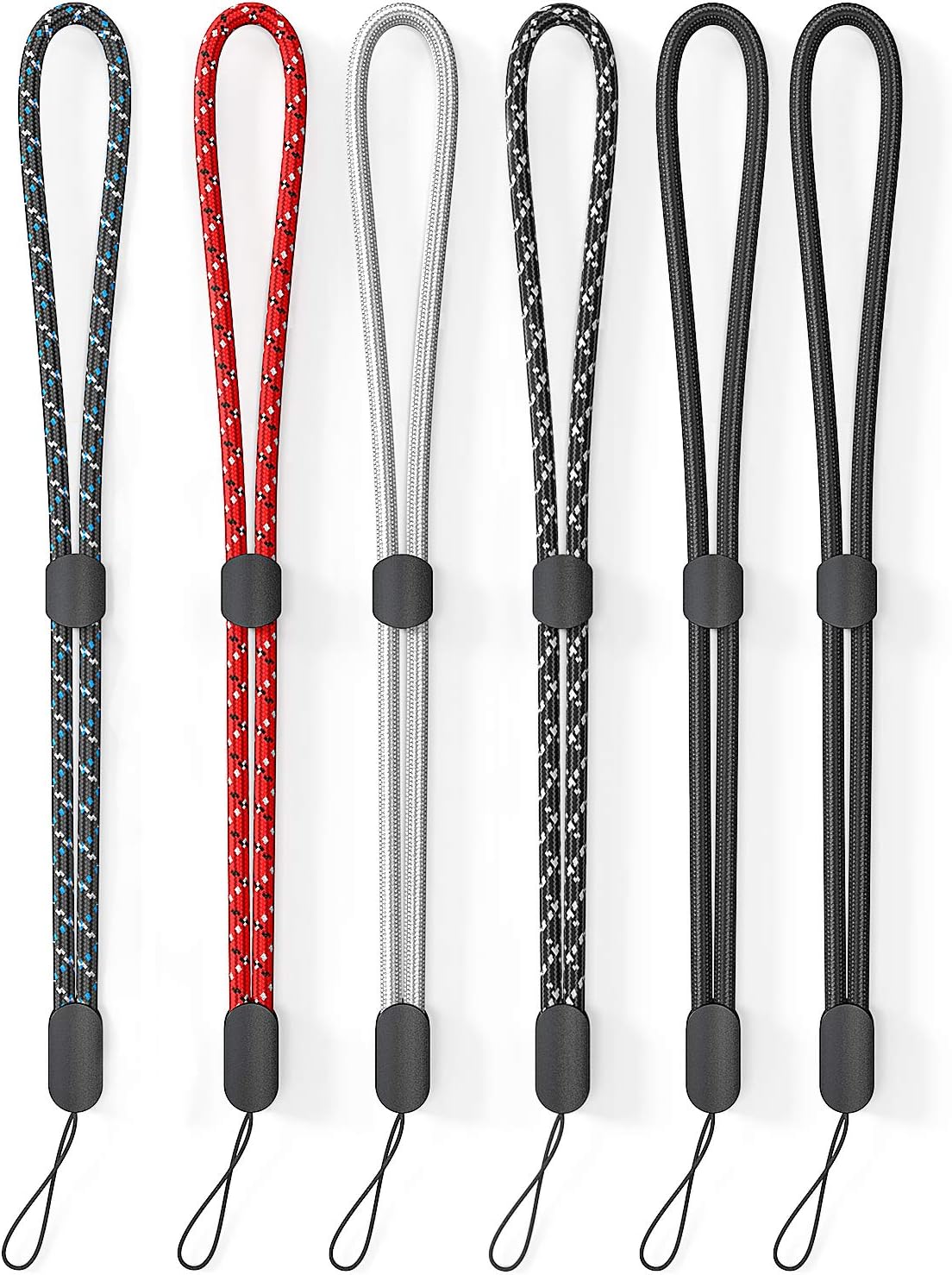 6 Pack Cell Phone Camera Wrist Straps, Wrist Lanyards by Avorast