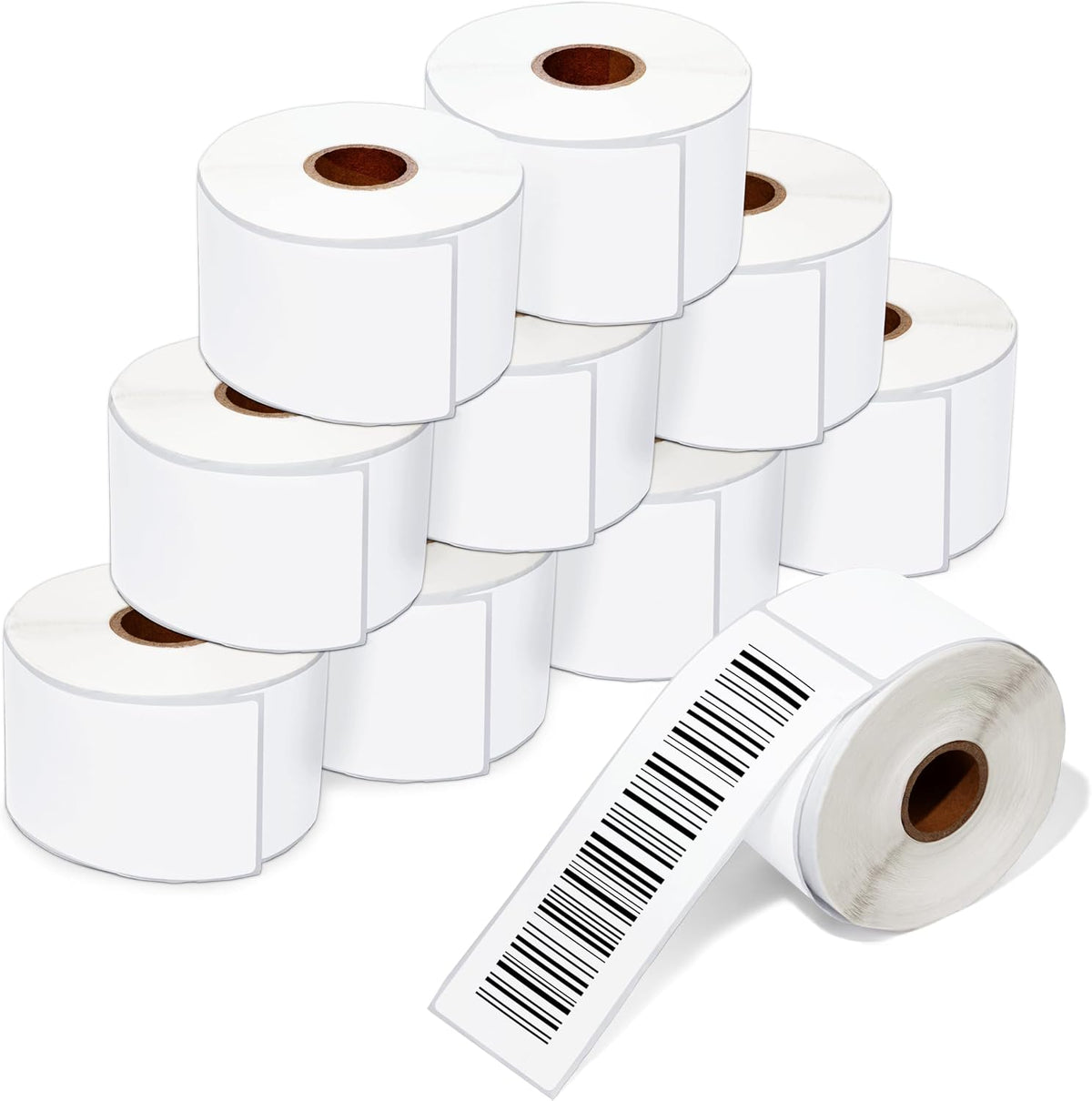 2" X 8" Direct Thermal Labels (2500 Count, 10 Rolls) - Long by Aegis Adhesives