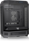 Thermaltake Tower 600 Black Mid-Tower ATX Case; 3 Tempered Glass Panels; Hidden-Connector Motherboard Support; Rotational PCI-e Slots; CA-1Z1-00M1WN-00; 3 Year Warranty by Thermaltake