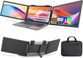 MAGICRAVEN Dual Laptop Screen Extender with Bag, 14" 1080P Portable Monitor, Type-C (No HDMI) Plug and Play for 13.3" - 16.1" Laptops, Attachment Display for Windows/MacOS/Chrome Laptop Phone by MagicRavenPortableMonitor
