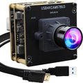 ELP 4K 60fps USB3.0 HDMI Camera Module H.264 Wide Angle High Speed UVC Lightburn Cameras for Computer Low Illumination Simultaneous Output Webcam M12 100° Web_camera for Windows Linux Mac TV Projector by ELP