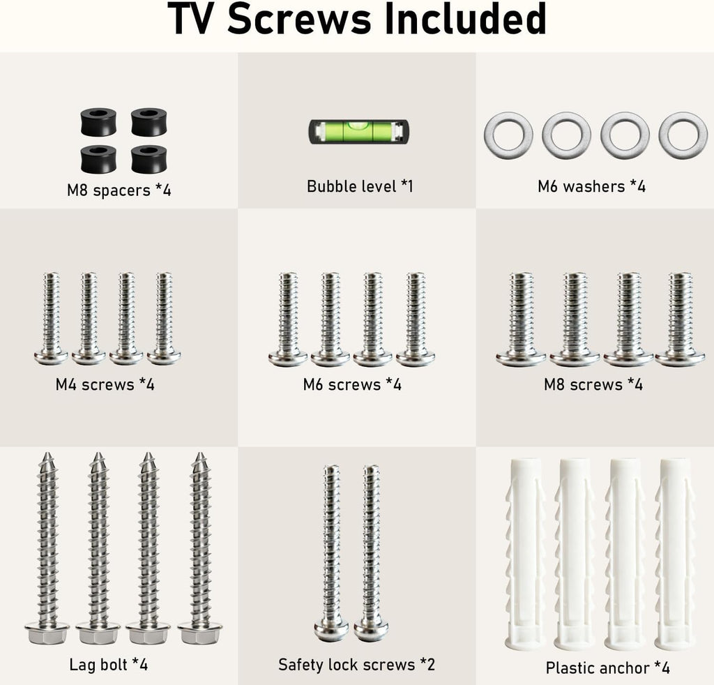 TV Wall Mount Fixed Low Profile for 14-42” LED LCD Flat Screens - Image 8