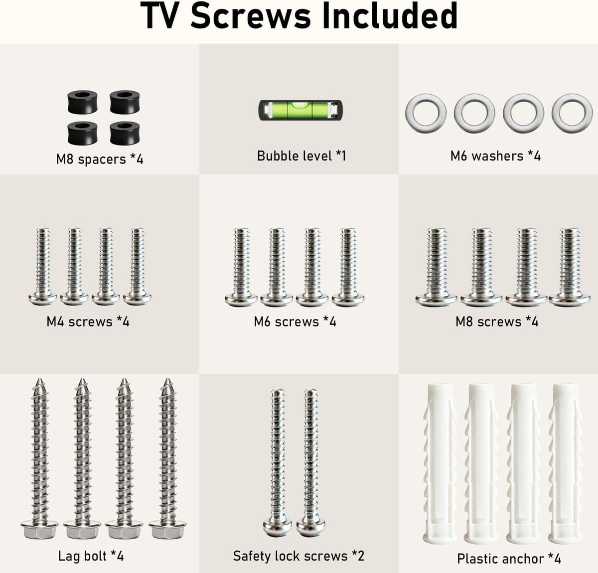 TV Wall Mount Fixed Low Profile for 14-42” LED LCD Flat Screens - Image 8